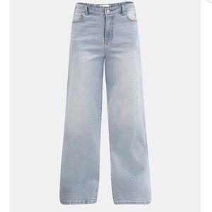 Baggy Wide Leg Jean- Light Wash
